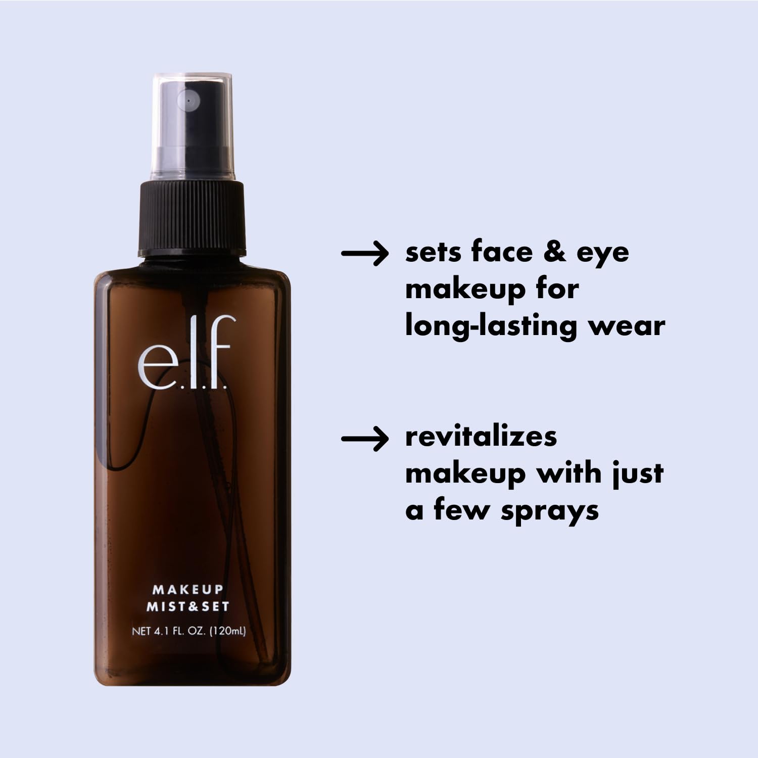 e.l.f. Makeup Mist & Set – Long-Lasting Hydrating Setting Spray