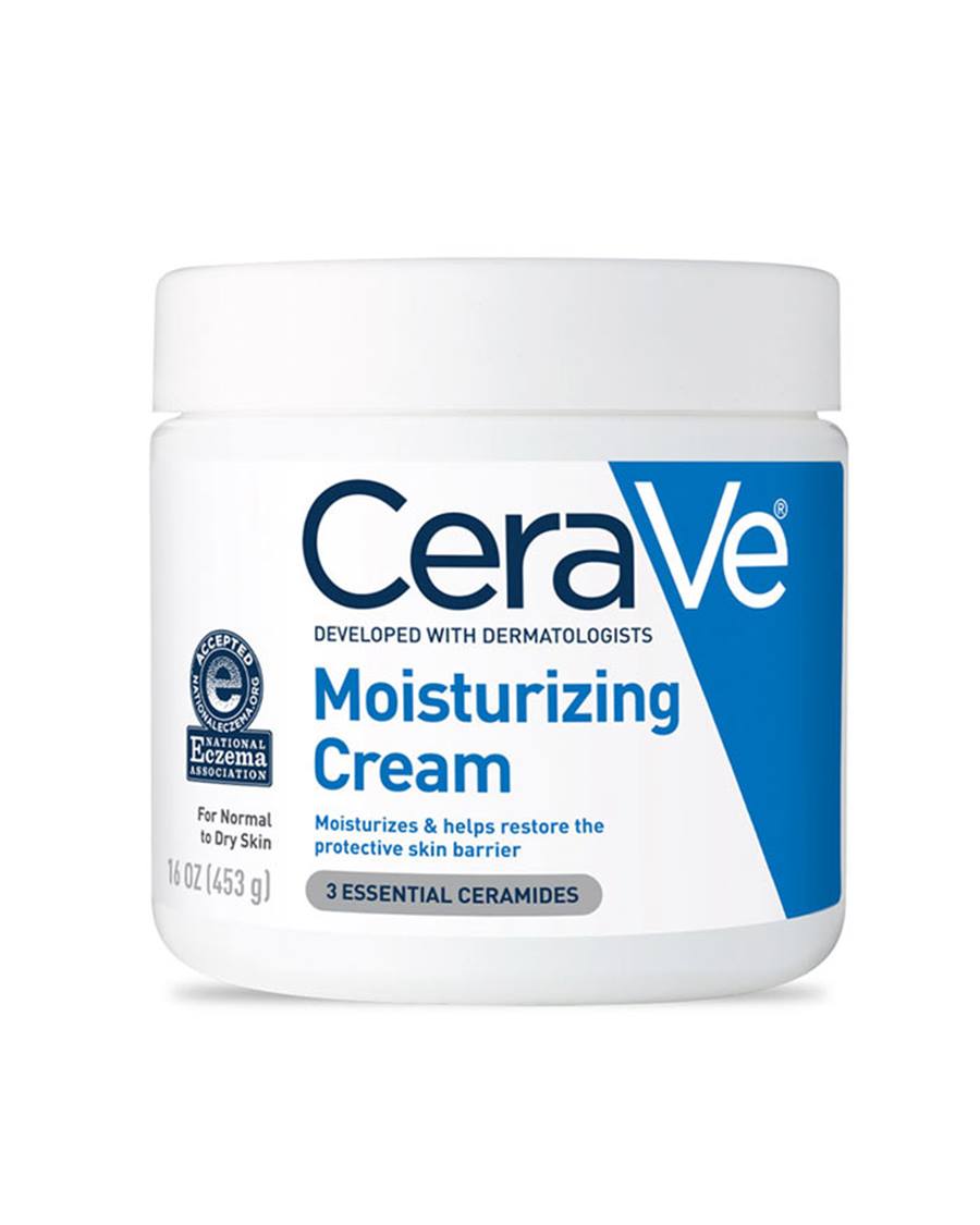 CeraVe Moisturizing Cream (454g) – Daily Face & Body Moisturizer for Dry Skin