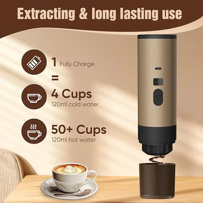 Portable & Automatic Coffee Maker